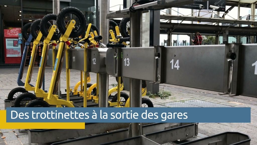 Saint-Denis : des trottinettes en libre service