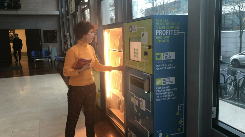 Un distributeur automatique de livres !