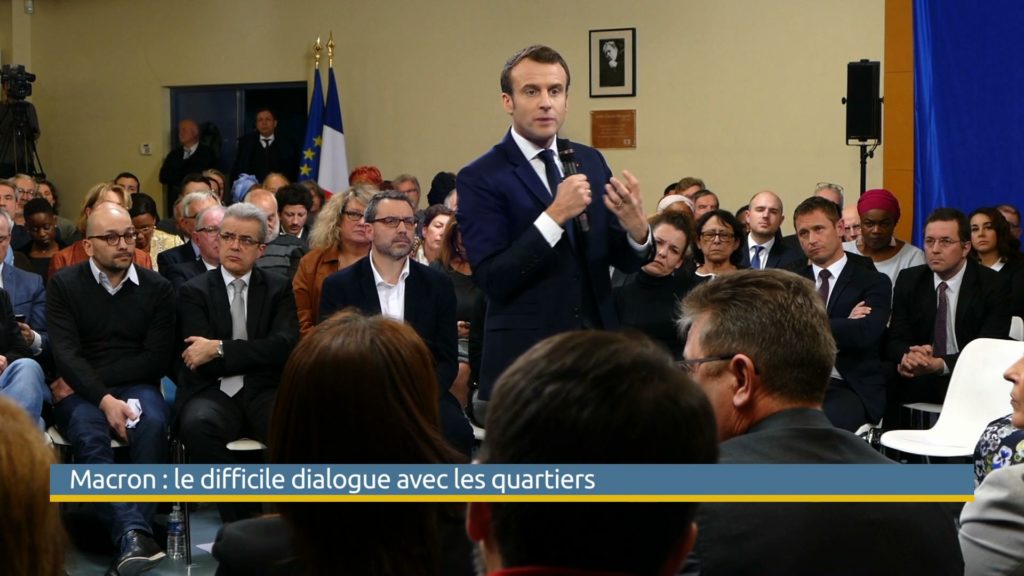 Macron : le difficile dialogue avec les quartiers