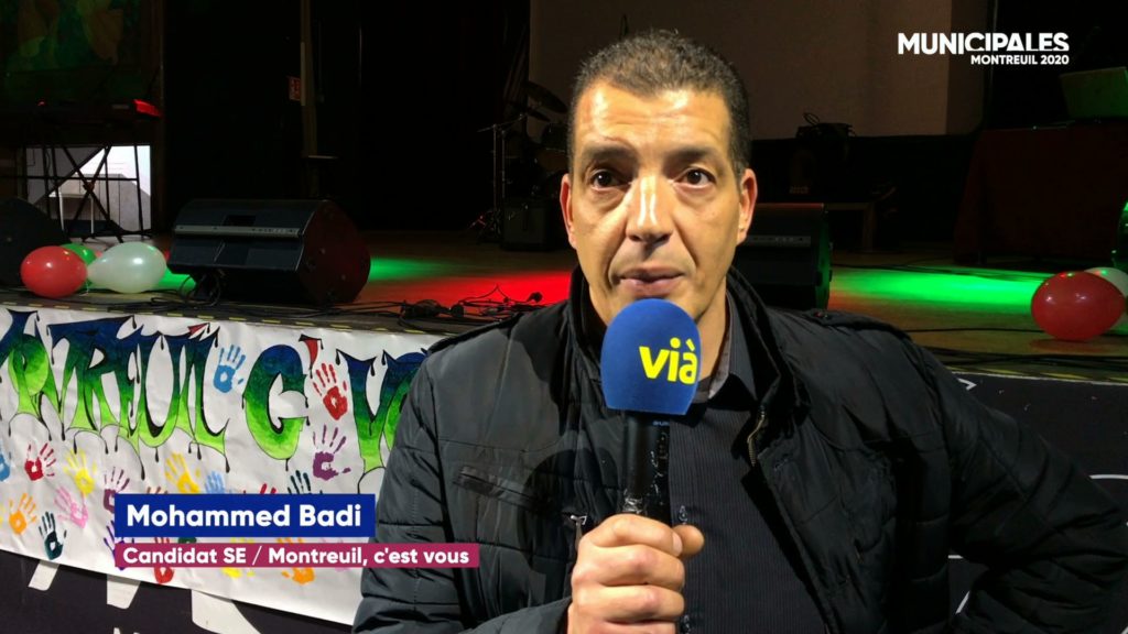 Municipales à Montreuil : Mohammed Badi