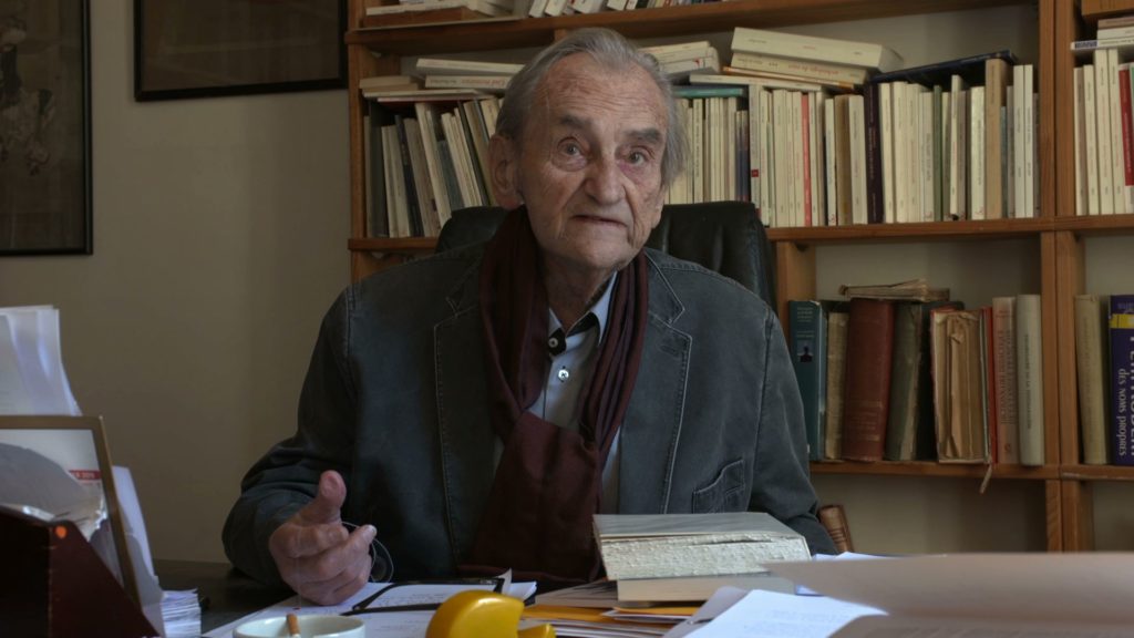 Hommage à Michel Deguy, rediffusion du documentaire Comme si, comme ça